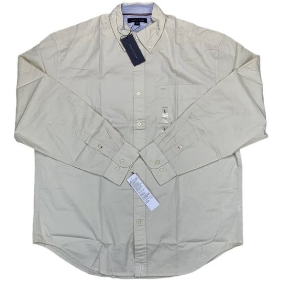 Tommy Hilfiger Men's Oversized Twill Shirt Size L - Picture 2 of 13